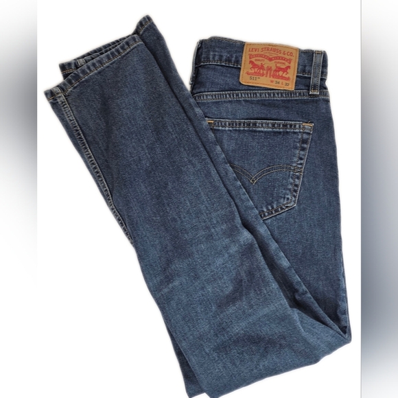 Levis 511 Mens Jeans 34/32 - Picture 8 of 11